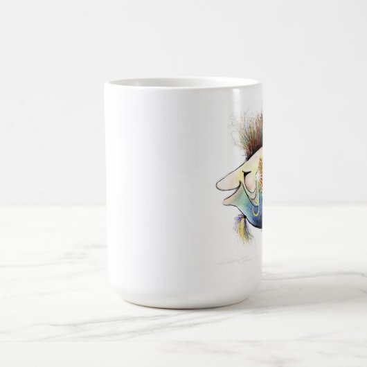 Codstewart tasse blanche classique de 15 onces (Centre)