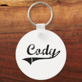 Cody Classic Style Name Sleutelhanger (Voorkant)