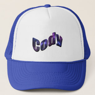 Cody, naam, Logo, Trucker Pet
