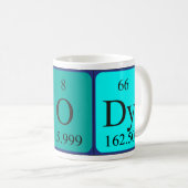 Cody nom de table périodique mug (Devant droit)