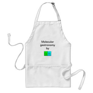 Cody periodieke lijstnaam apron standaard schort