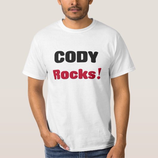 Cody Rocks T-shirt (Voorkant)