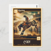 Cody, Wyoming | Briefkaart (Voorkant / Achterkant)
