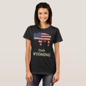 Cody Wyoming met Bizon T-shirt (Voorkant volledig)