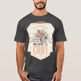 Cody Wyoming wild west town TShirt