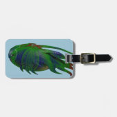 Coelacanth Fossil replica Bagagelabel (Voorkant horizontaal)