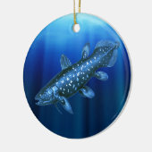 Coelacanth Keramisch Ornament (Links)