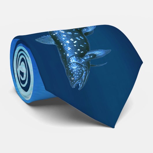 Coelacanth Stropdas (Opgerold)