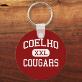 Coelho - Cougars - Middle - Attleboro Sleutelhanger (Voorkant)