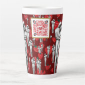 Coesione Solida & fraises Latte Mug (Devant)