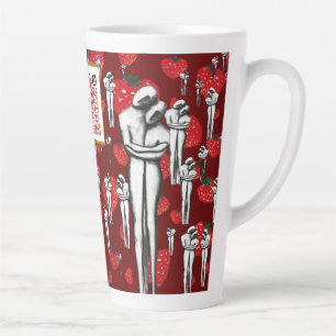 Coesione Solida & fraises Latte Mug