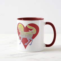 Coeur 2017 de Runequine de tasse de vison 11oz