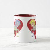 Coeur 2017 de Runequine de tasse de vison 11oz (Centre)