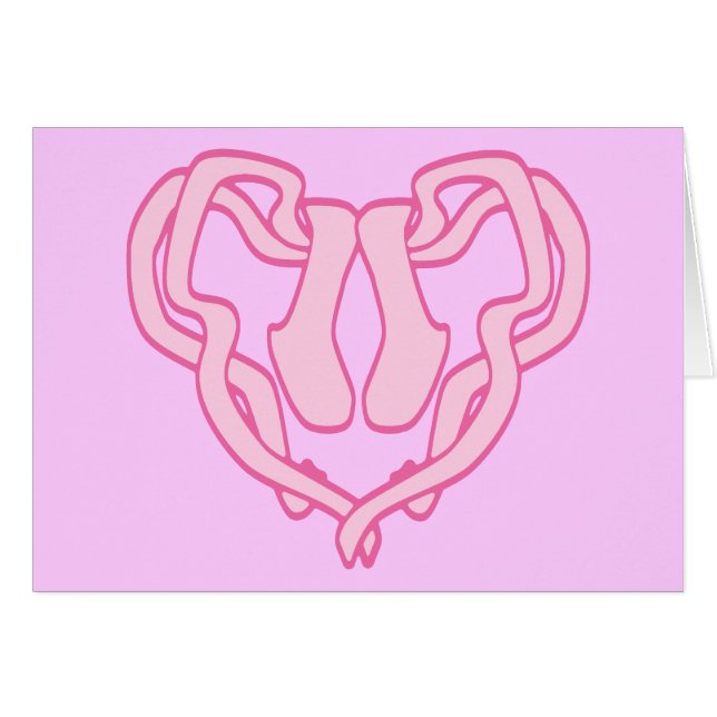 Coeur à chlipper de ballet (Devant horizontal)