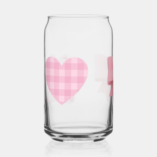 cœur à ruban rose et (Recto)