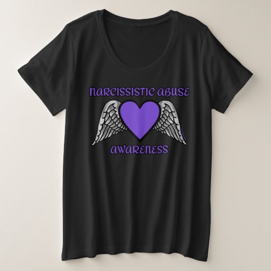 Coeur/ailes...Abus narcissique (Design devant)