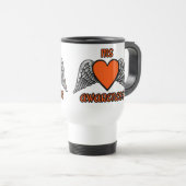 Coeur/ailes...MS Travel Mug (Devant droit)