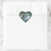 Cœur Alien Rencontre Sticker Coeur (Sac)
