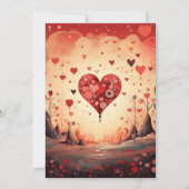 Cœur Amour : Quand je te dis - Carte de la Saint-V (Devant)