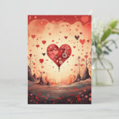 Cœur Amour : Quand je te dis - Carte de Saint-Vale (Debout devant)