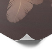 *~*~ Coeur Angel Peach Wings AP78 Poster Opal (Coin)