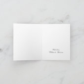 Cœur Arc-en-ciel Amour est Amour Mariage Merci (Intérieur)