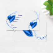 Coeur arc-en-ciel bleu avec étoiles (Bureau)