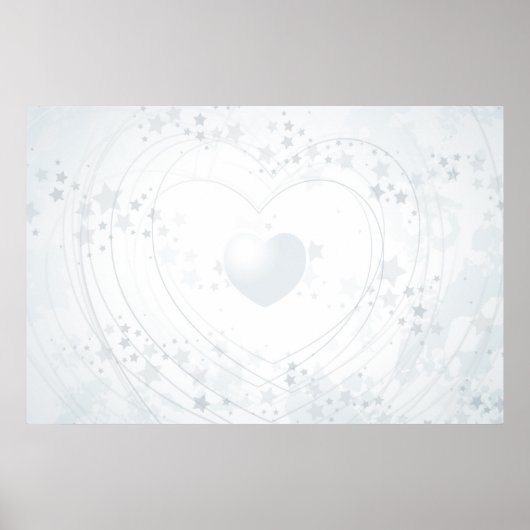 Coeur argenté, affiche (Devant)