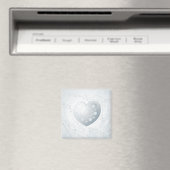 Coeur argenté, aimant (In Situ (Lave-vaisselle))
