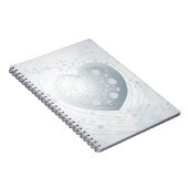 Coeur argenté, carnet (Côté Droit)