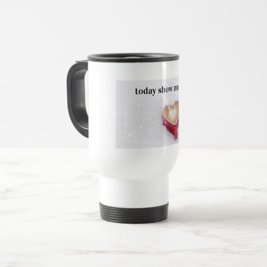 coeur aujourd'hui show mug  (Devant gauche)