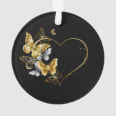 Coeur aux papillons d'or (dos)