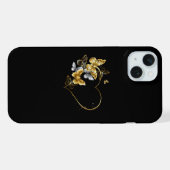 Coeur aux papillons d'or (Verso Horizontal)