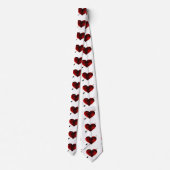 Coeur avec cravate à flèche or (Dos)