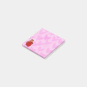 Cœur avec des notes Post-it Cœurs (Incliné)