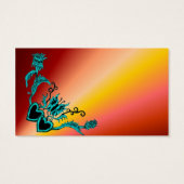 Coeur avec Fleur et Papillon sur Arc-en-ciel (Dos)