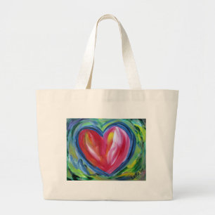 Coeur avec sac d'espoir