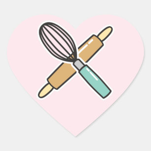 Cœur Baking Lover Sticker