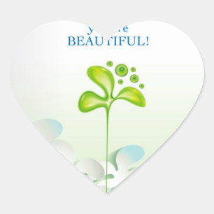 Cœur Beau Sticker
