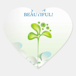 Cœur Beau Sticker