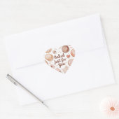 Cœur Belle Sticker de produits cuits (Enveloppe)