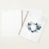 Coeur bijoux avec papillons Morpho (Devant avec enveloppe)