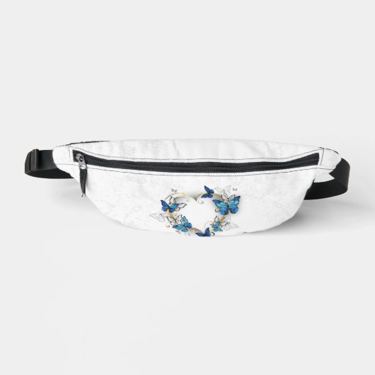 Coeur bijoux avec papillons Morpho (Recto)