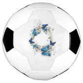 Coeur bijoux avec papillons Morpho (Tourné)