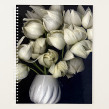 "Coeur blanc en noir"