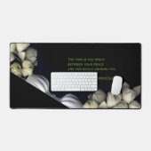 "Coeur blanc en noir de la lune" & Heure (Clavier et souris)