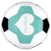 Coeur blanc personnalisé Ajouter votre nom (Tourné)