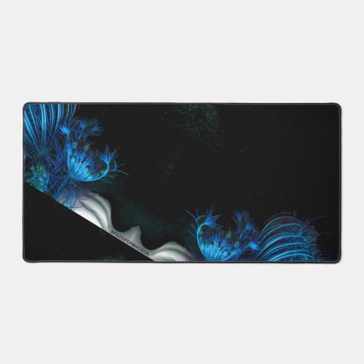 Coeur bleu en noir des venus (Recto)