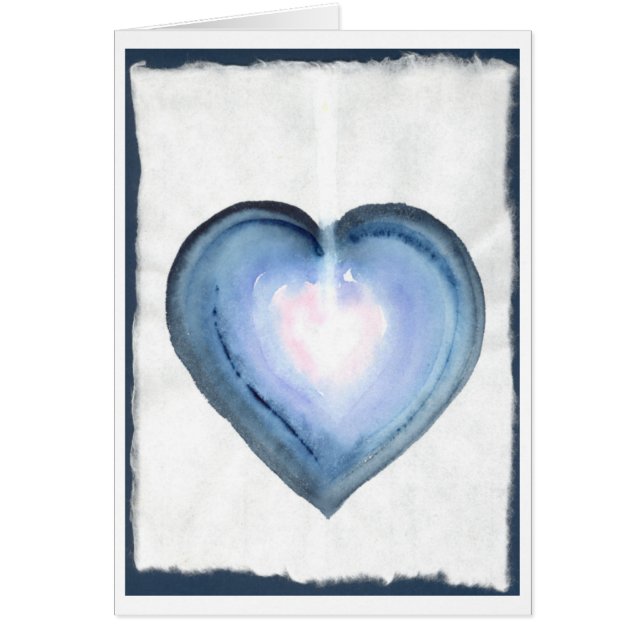 Coeur bleu mystique (Devant)