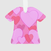 Coeur brillant Valentine arrière - plan rose en cé (dos)